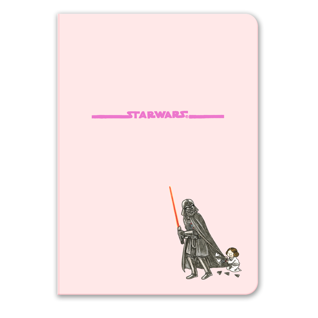 STAR WARS　ダース・ヴェイダーとプリンセス・レイア　記録帳